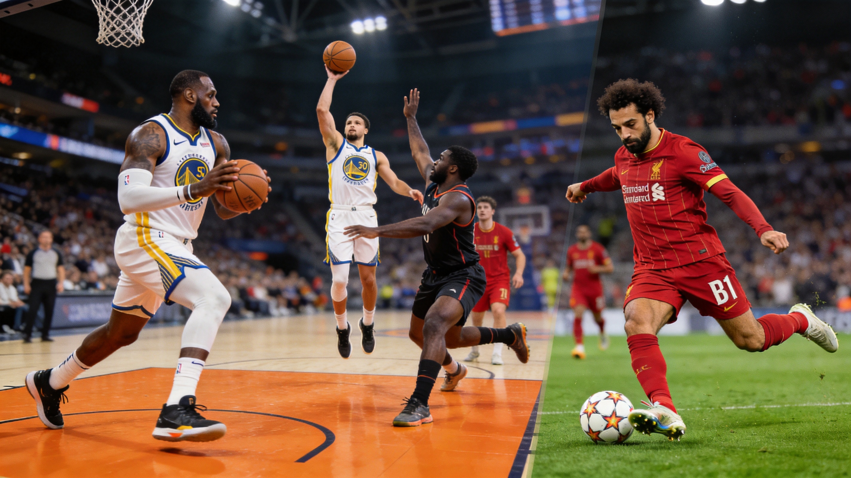 6686体育 NBA湖人勇士战报